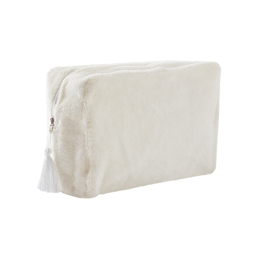 Trousse de toilette bambou mousse de lait Mix & Match - Ecru