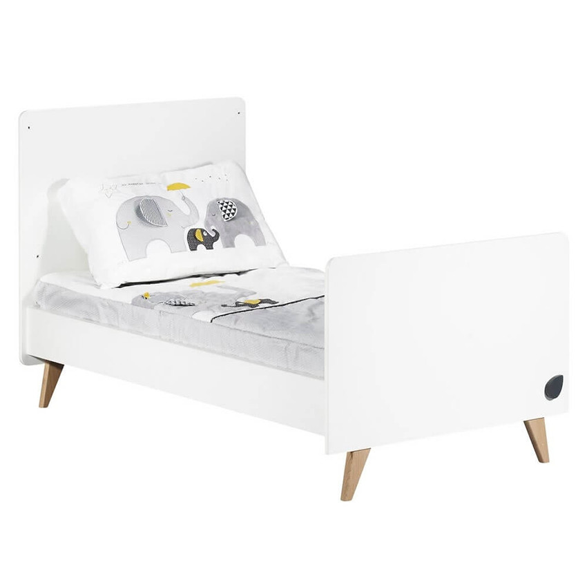 Little Big Bed Oslo 70 x 140 cm - Blanc  