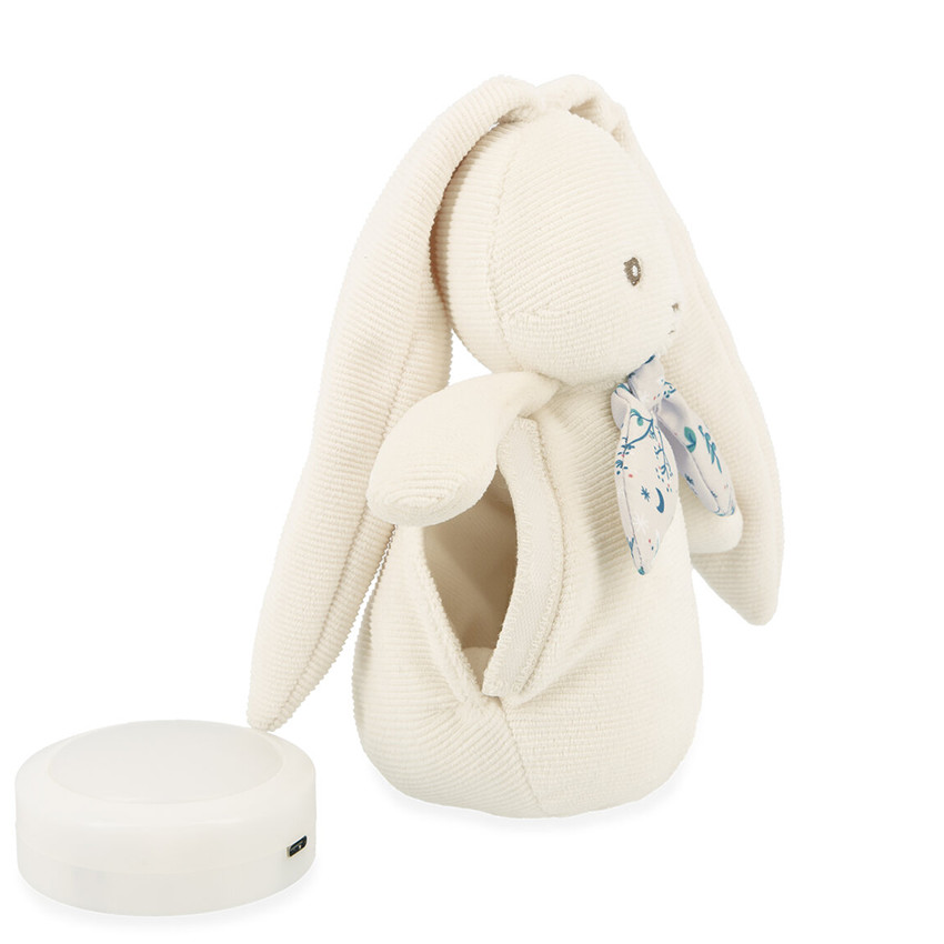 Veilleuse peluche Nomade Lapin Crème - Ecru (Kaloo) - Image 1