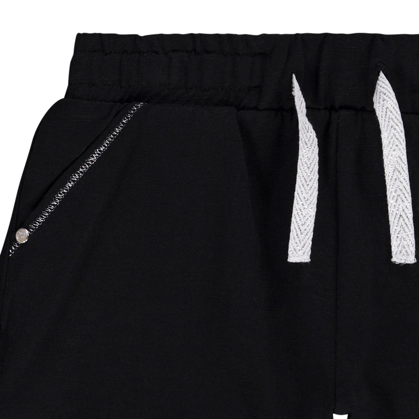 Short en jersey uni pour fille 