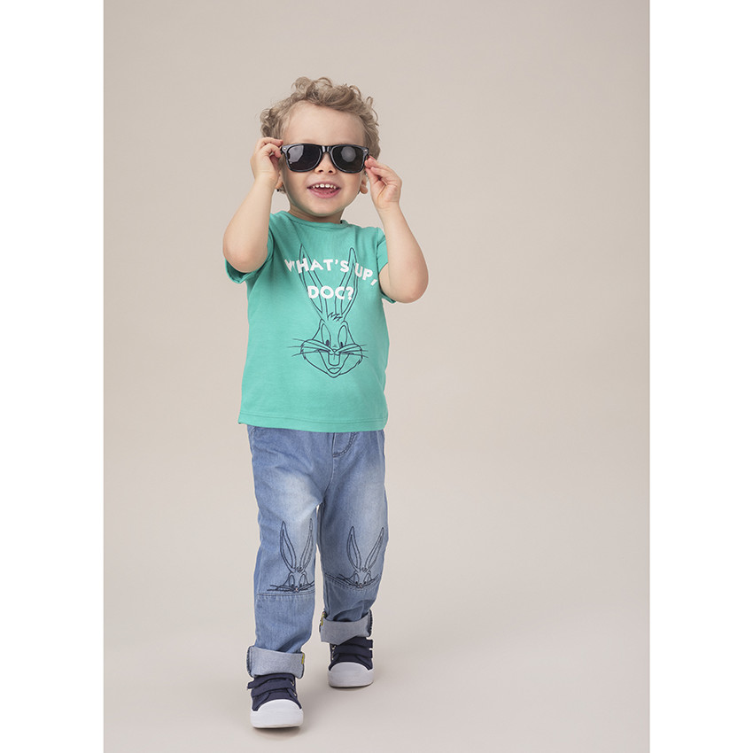 Ensemble t-shirt et jean print Bugs Bunny Looney Tunes 