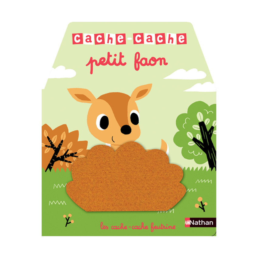 Livre matière Cache-cache petit faon 