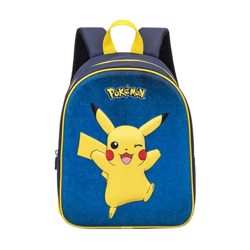 Sac à dos enfant Pokémon Pikachu 32cm – bleu et jaune