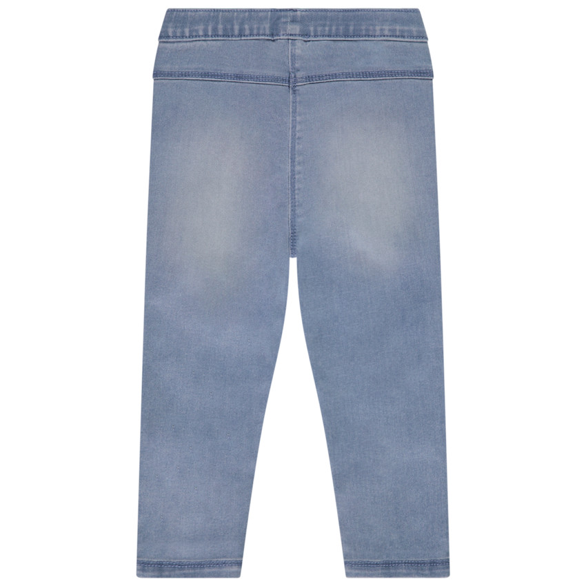 Jegging super strech en twill pour bébé fille 