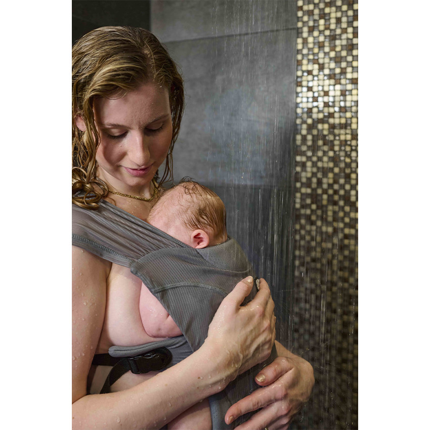 Porte bébé Splash Carrier pour la douche Gris 