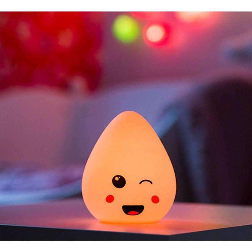 Ma veilleuse complice en silicone - Multicolore 