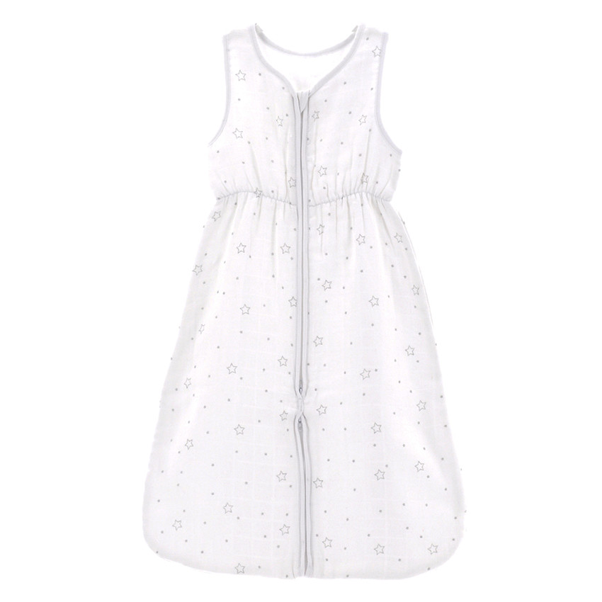 Gigoteuse été en bambou 0-6 mois imprimé étoiles -  