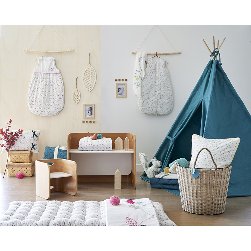 Cape de bain et gant de toilette Poetic nature 
