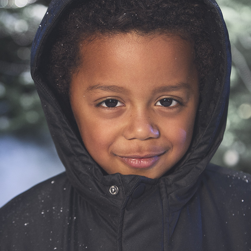 Parka 2 en 1 avec gilet teddy en micropolaire pour garçon 