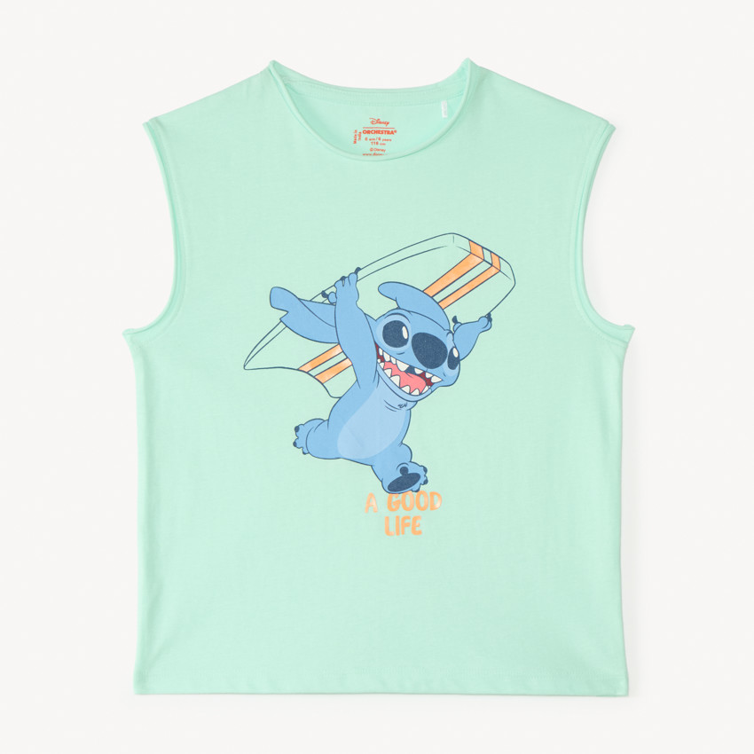 Débardeur print Stitch Disney pour garçon 