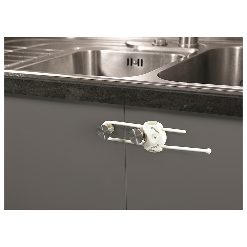 Bloque placard glissière - Blanc 