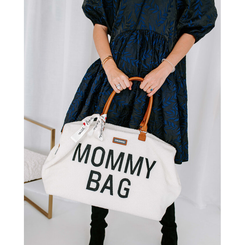 Sac à langer Mommy Bag Teddy - Écru 