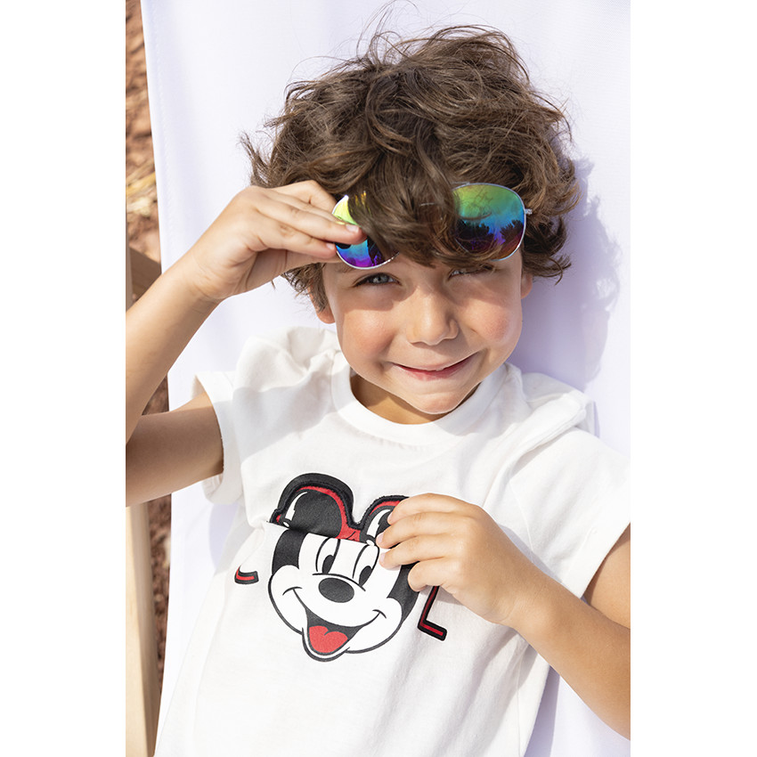 Ensemble avec t-shirt print Mickey Disney ludique 