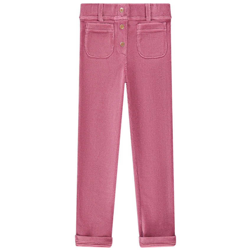 Jegging en velours pour fille 