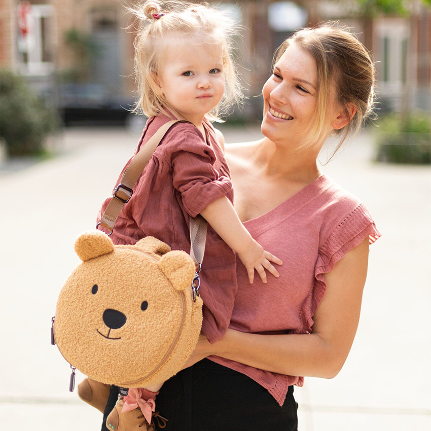 Sac bandoulière Teddy Beige 