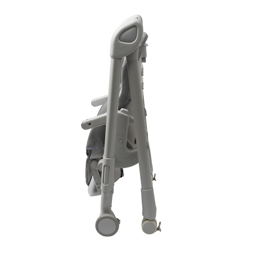 Chaise haute réglable multifonctions Harper gris 