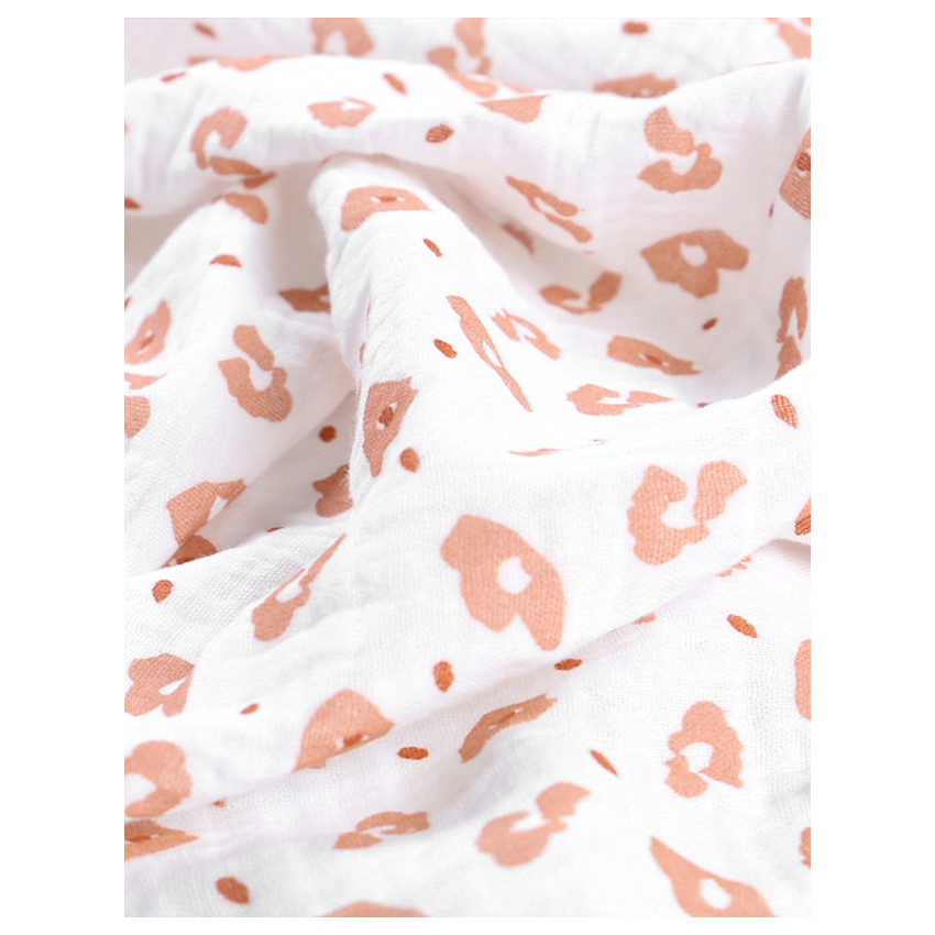 Lot 3 langes tetra - 70X70 - Luipaard - Babou & Kendi 