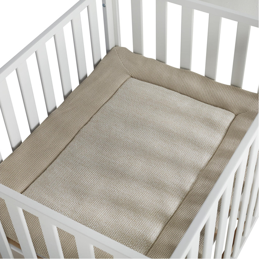 Tapis de parc en tricot - Sable 
