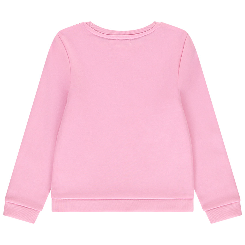 Sweat molleton printé pour fille 