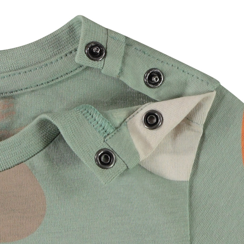 T-shirt manches longues imprimé arty pour bébé garçon 