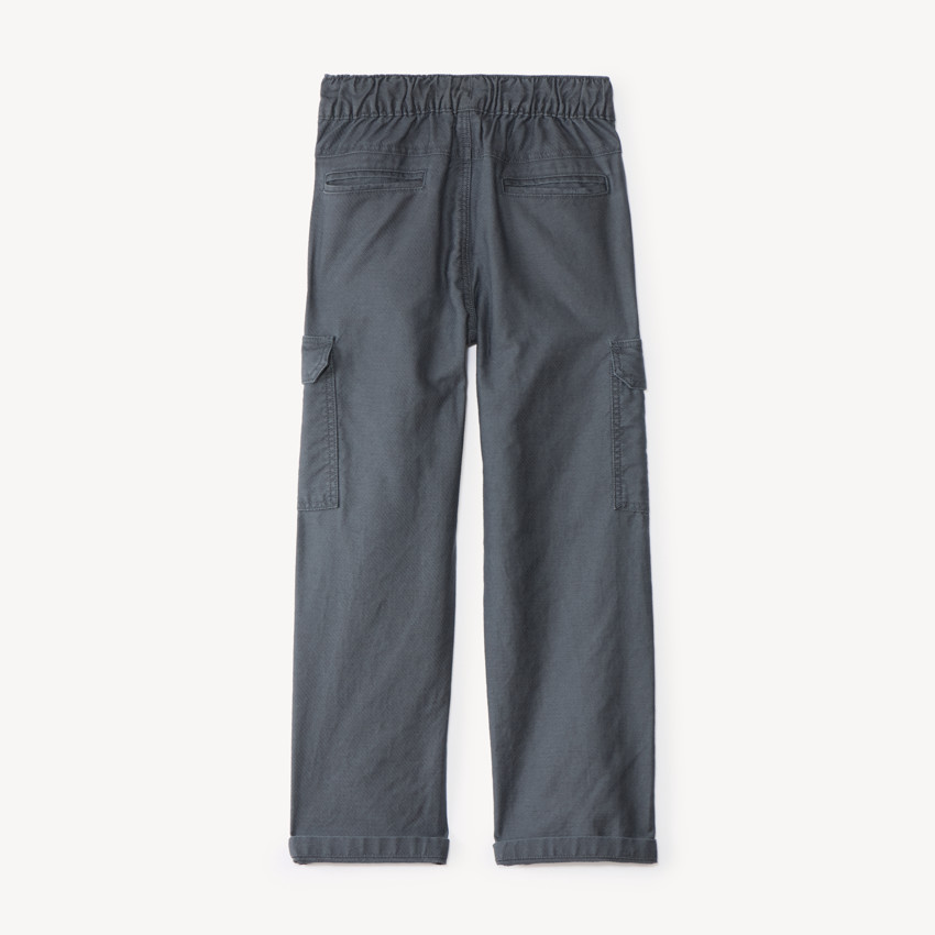 Pantalon droit avec poches cargo pour garçon 