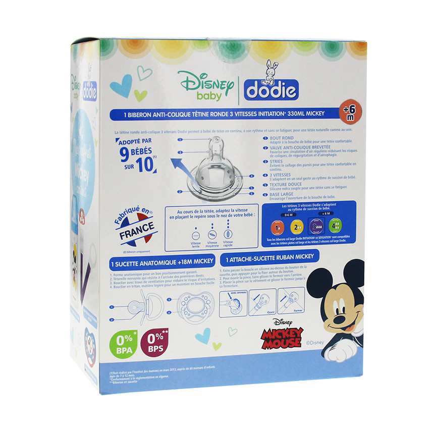 Coffret biberonnerie Mickey Disney 