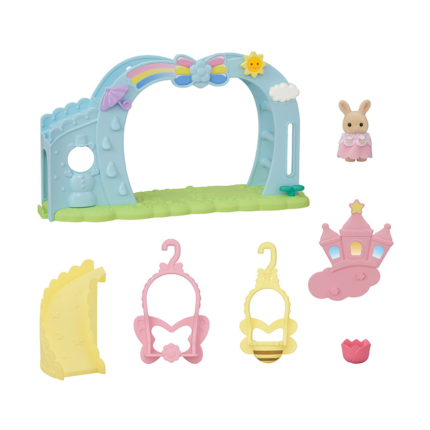 L'aire de jeu des bébés + bébé Lapin Crème 