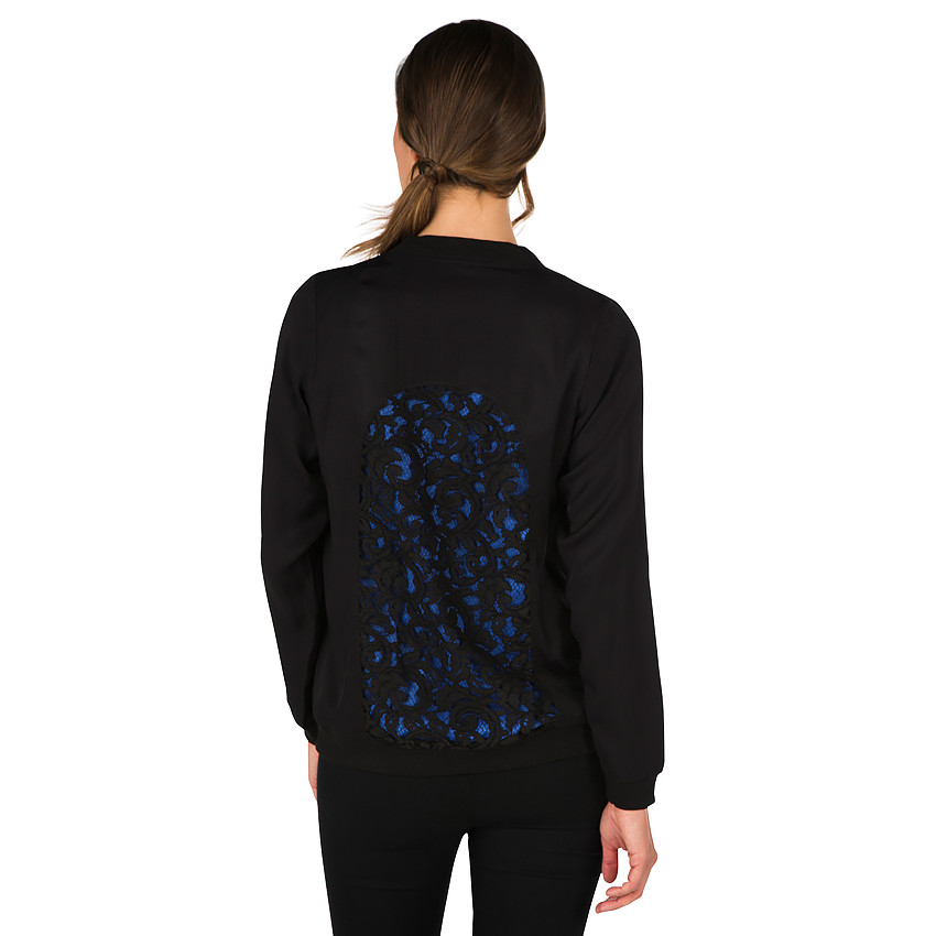 Bombers de grossesse avec empiècement en dentelle 