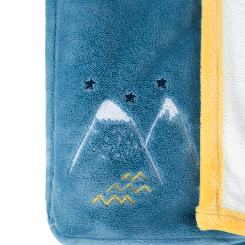 Housse de matelas à langer en polyester Mes amis les dinos 