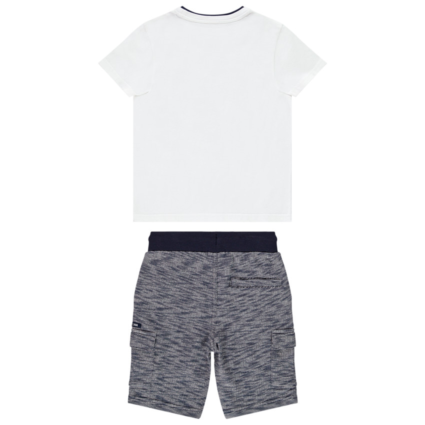Ensemble de plage t-shirt + bermuda twisteed pour garçon 
