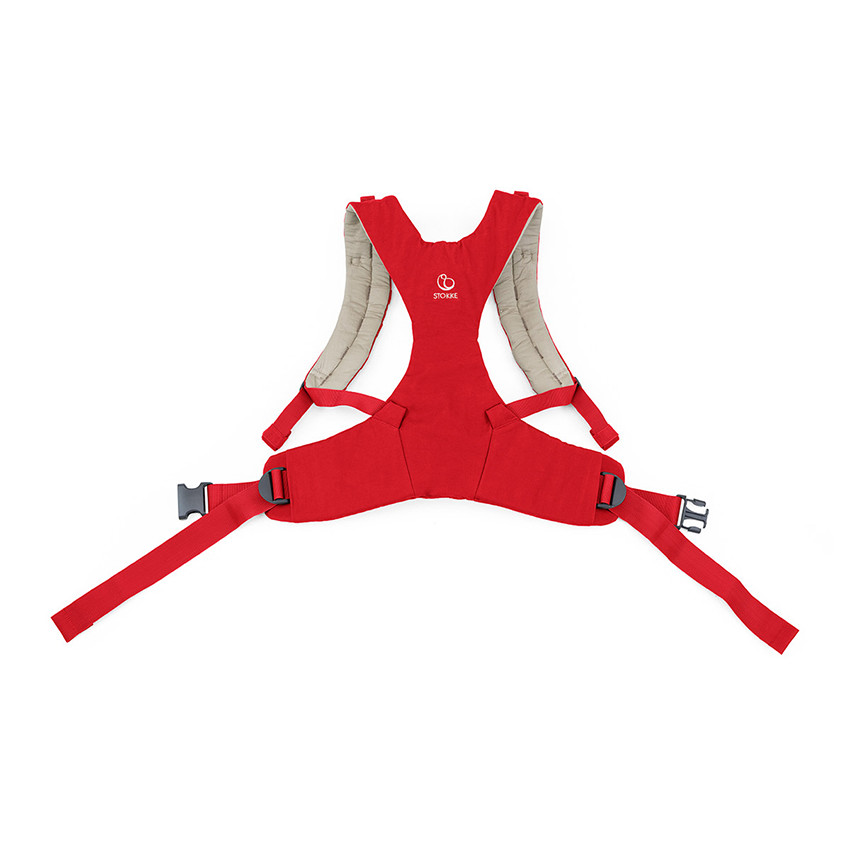 Porte-bébé ventral et dorsal MyCarrier – Rouge 