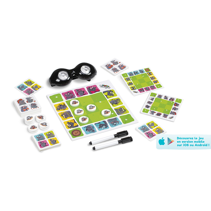 Jeu d'observation et de mémorisation Tic Tac Taupe 