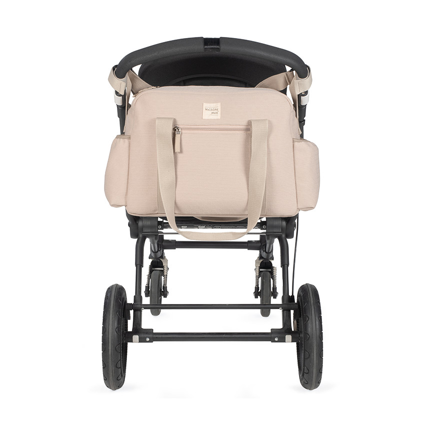 Sac à langer Eco Mum + tapis apricot 