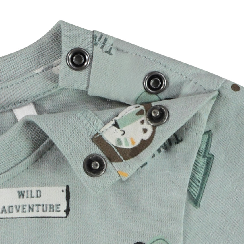 T-shirt manches courtes imprimé fantaisie pour bébé garçon  