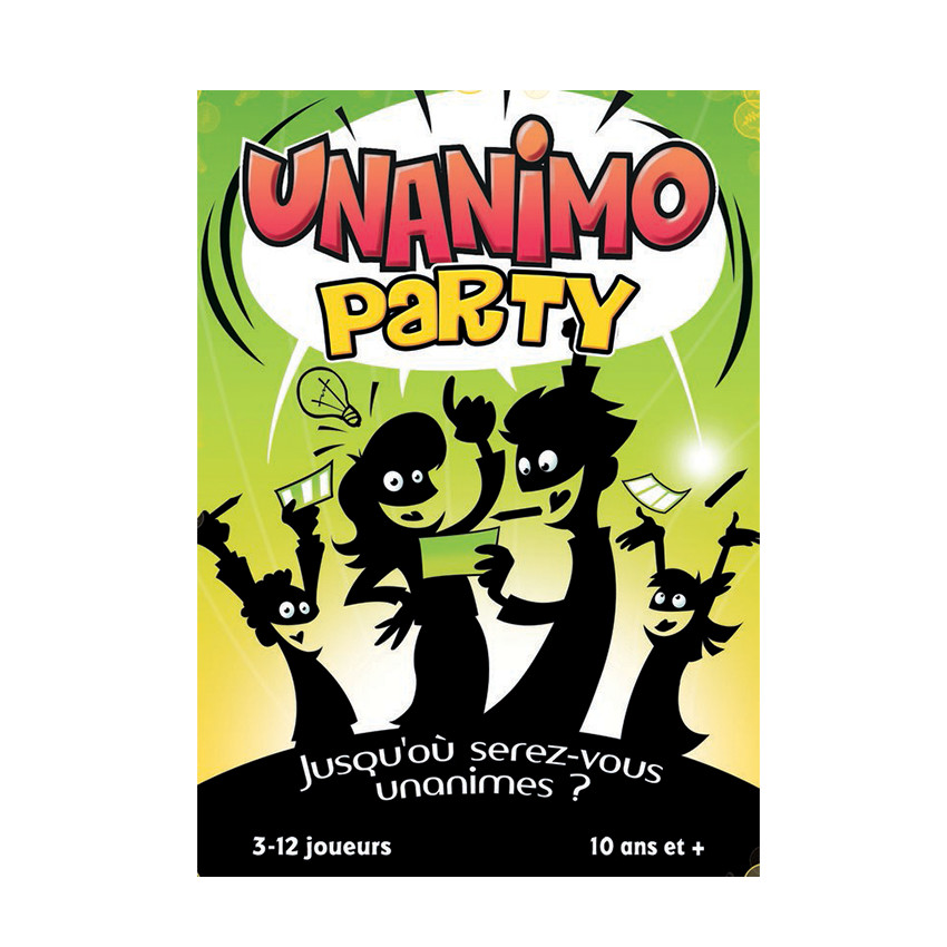 Jeux de Société - Unanimo Party 
