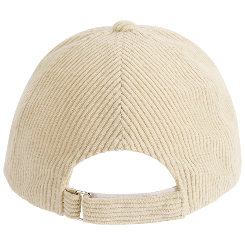 Casquette en velours grosses côtes avec broderie mat pour garçon 