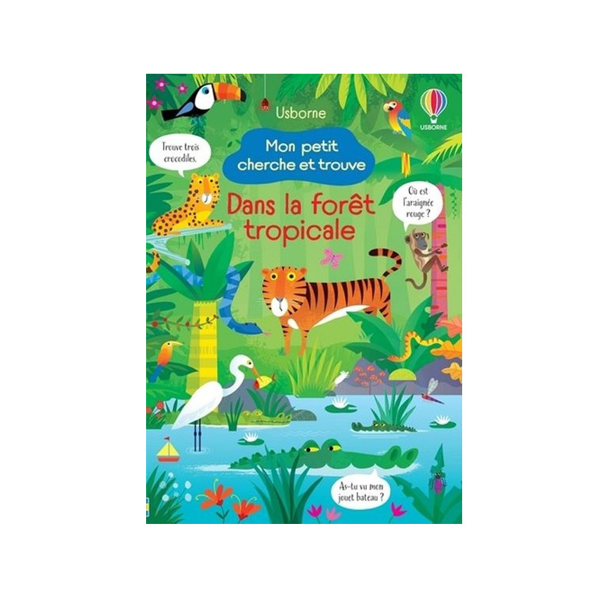 Livre Dans la forêt tropicale 