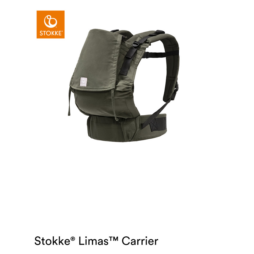 Porte-bébé Limas Carrier Flex - Vert olive 