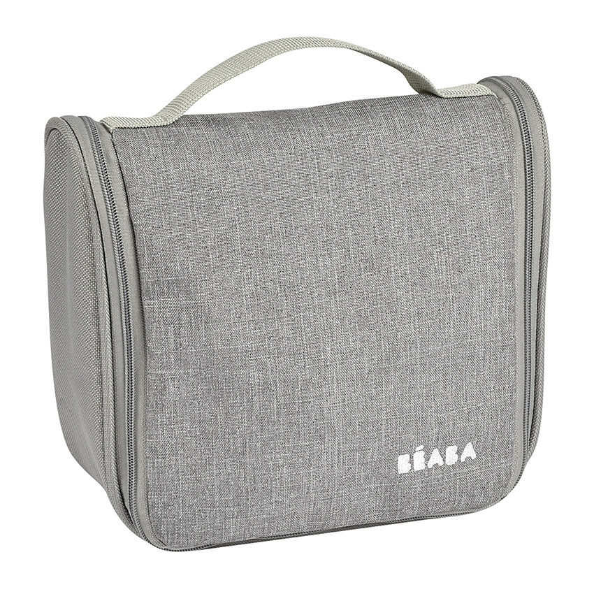 Trousse de toilette Nomade + 9 accessoires Old Pink - Gris (Béaba) - Image 1