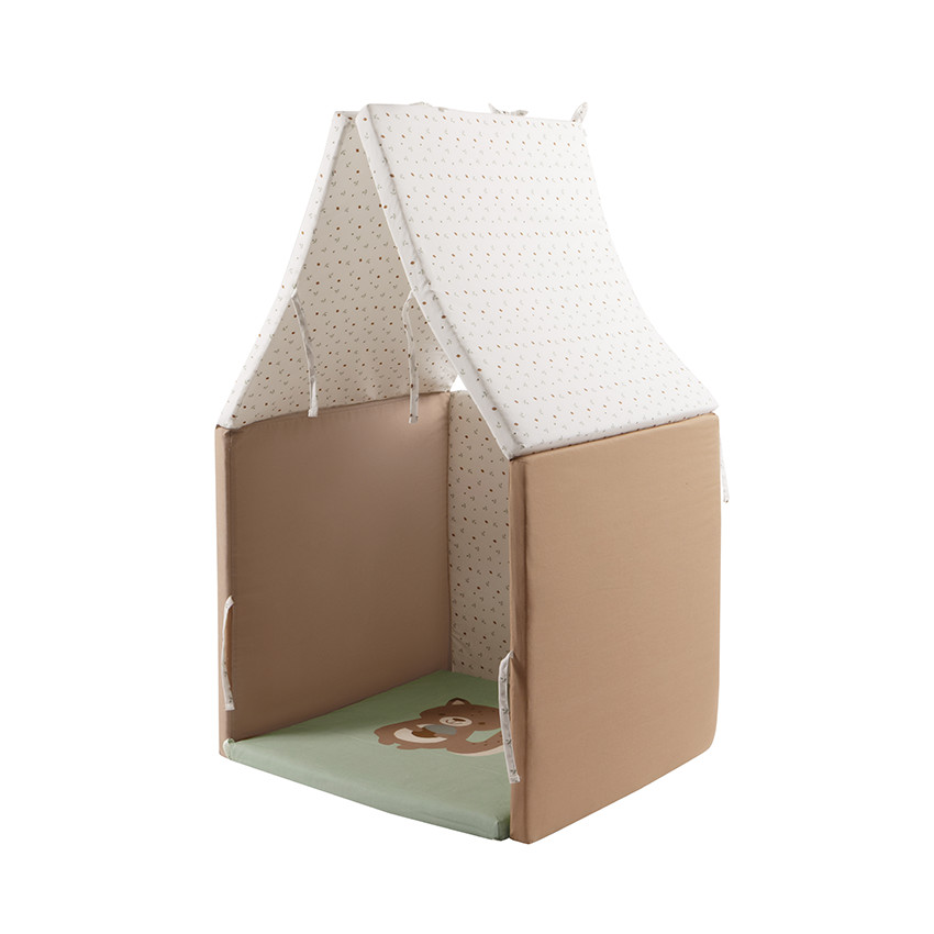 Tapis de motricité pliable 180 x 120 cm Roi des Forêt 