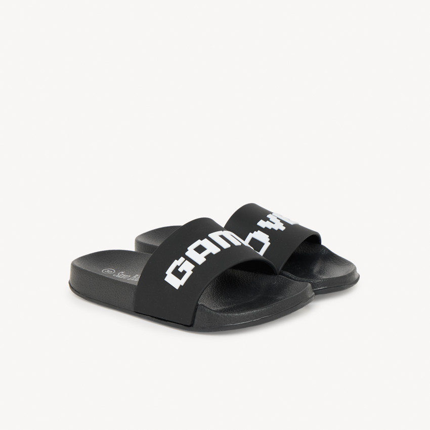 Mules à bride large print gamer pour garçon