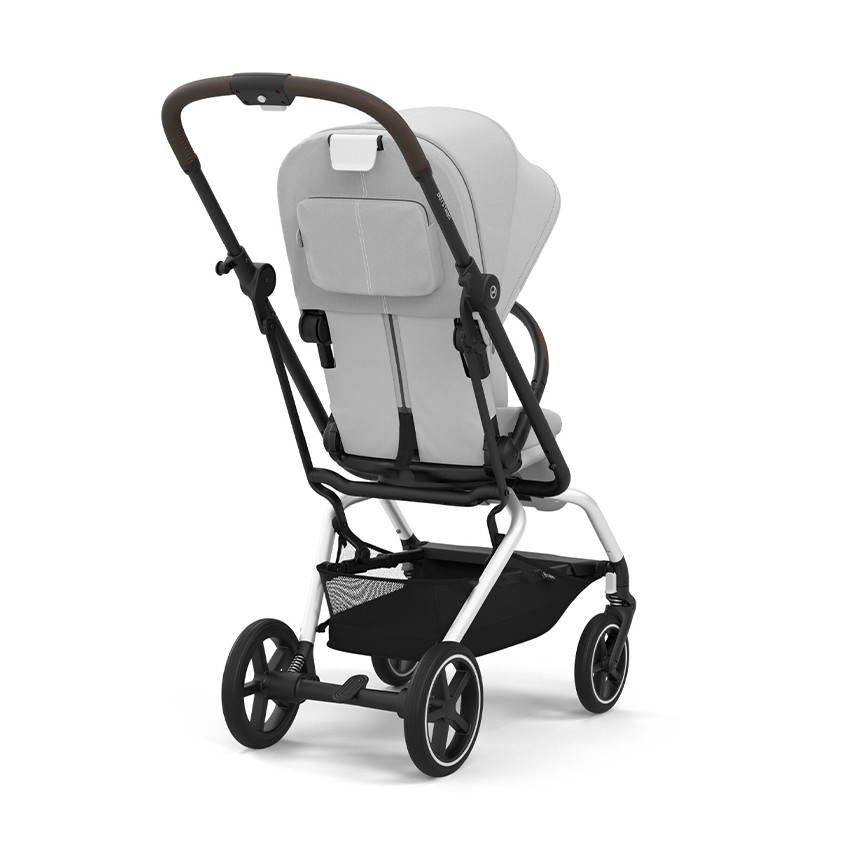 Poussette à siège rotatif Eezy S Twist+ 2 silver/fog grey 