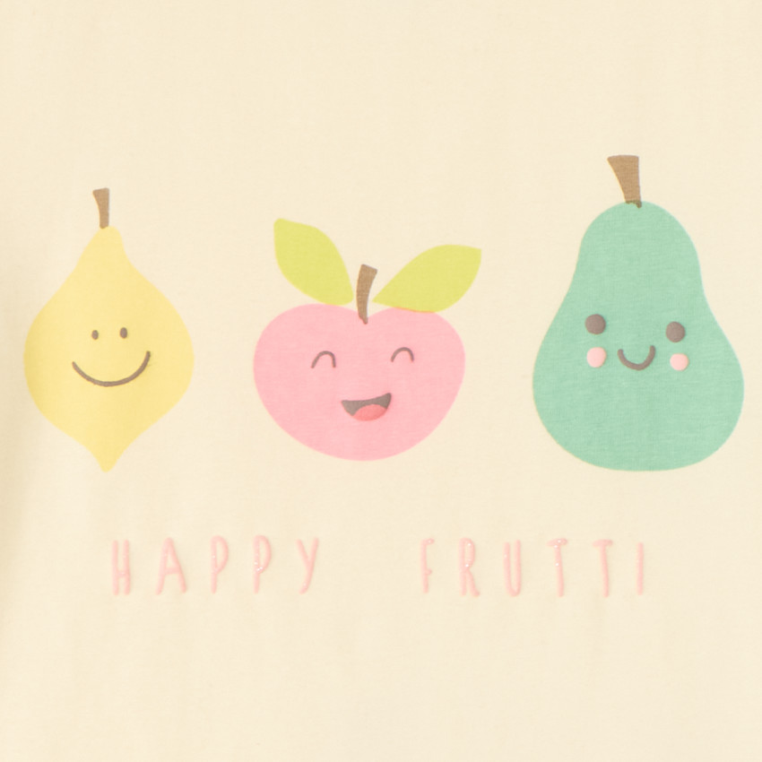 Set de pyjama court 2 pièces motifs fruits pour fille 