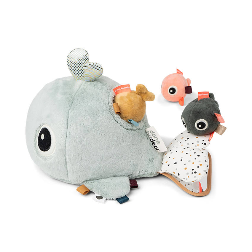 Jouet d'éveil Hide & Seek - Wally Bleu 