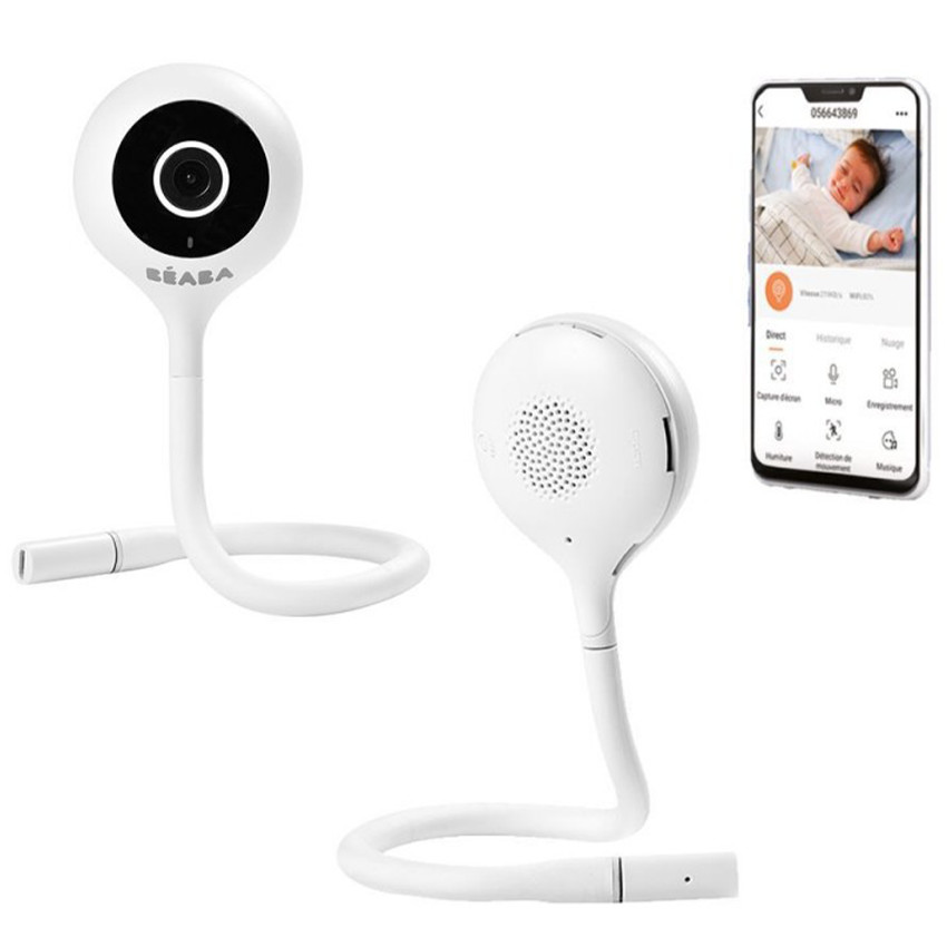 Babyphone vidéo ZEN Connect - Blanc - Kiabi - 129.99€