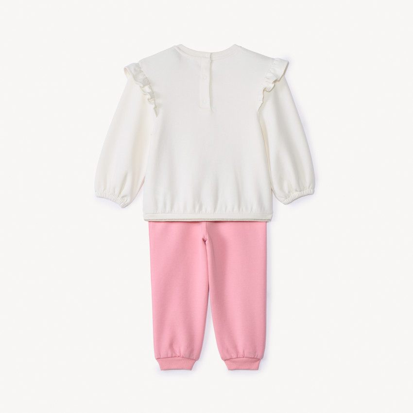 Ensemble jogging en scuba pour bébé fille 
