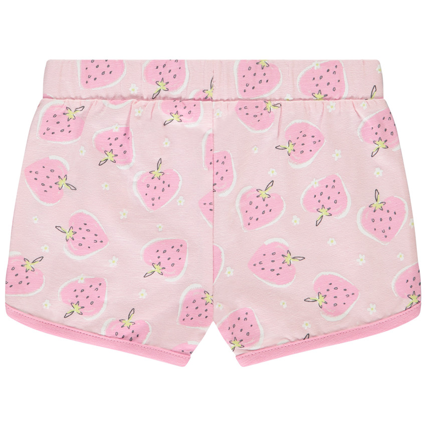 Short de sport imprimé fantaisie pour bébé fille 