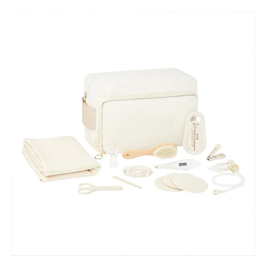 Trousse de toilette Curl white x Babyatoutprix 