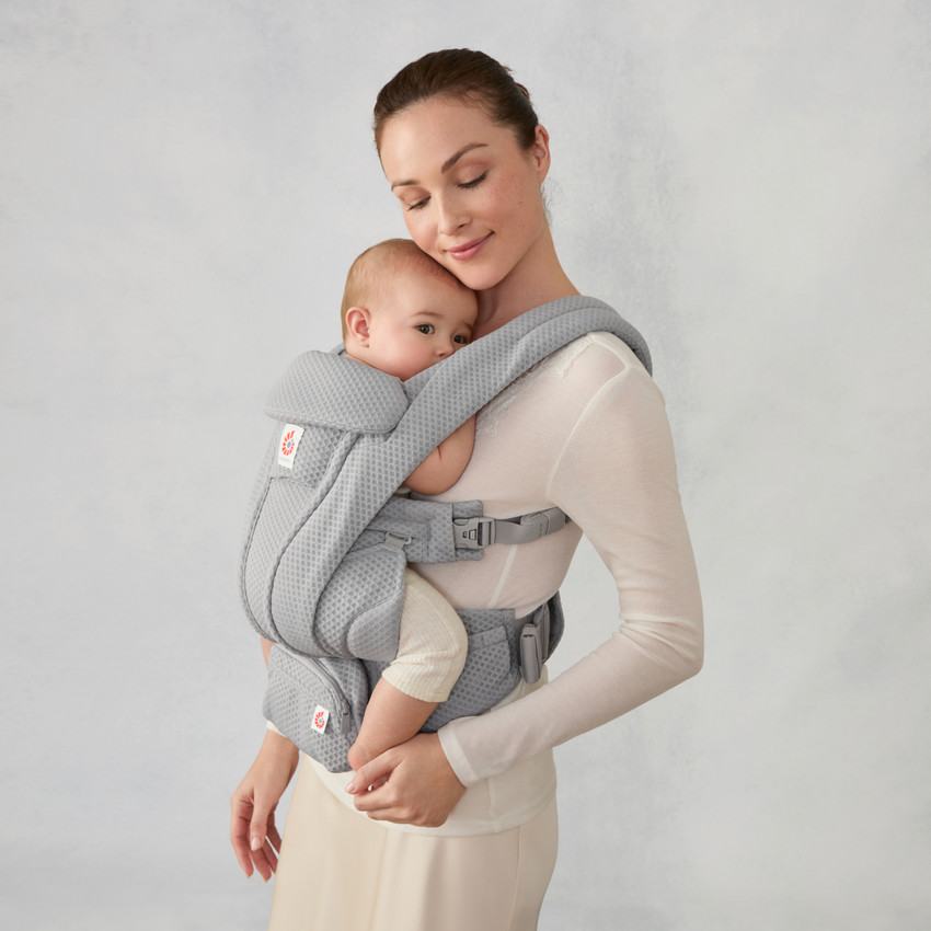 Porte-bébé Omni Deluxe Mesh Pearl Grey 