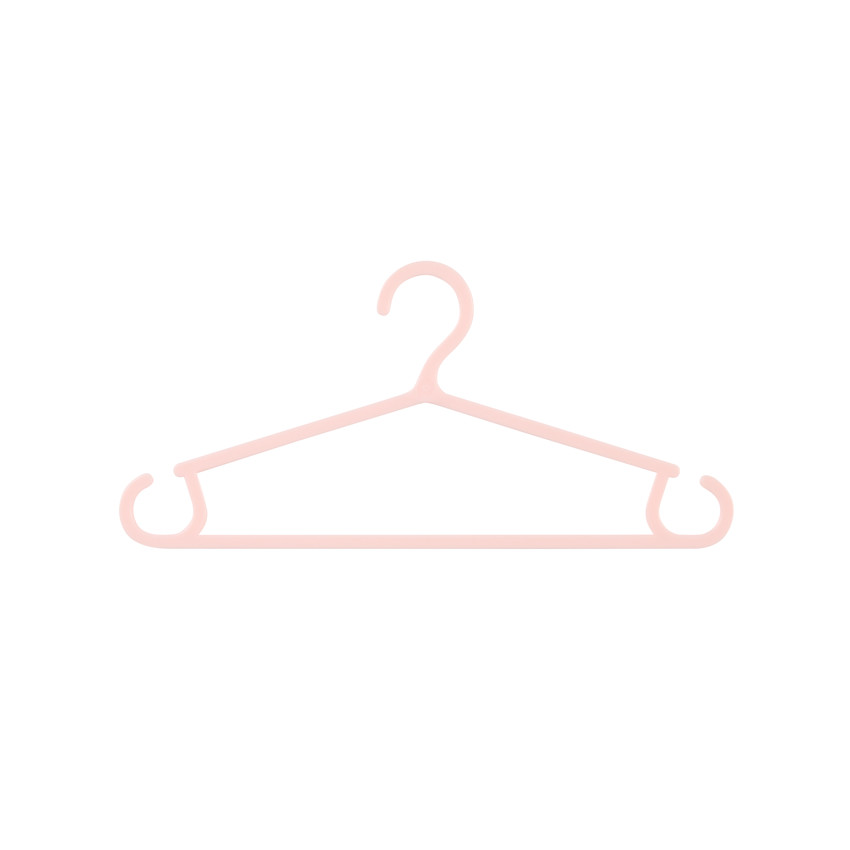 Lot de 6 cintres pour bébé - Rose 